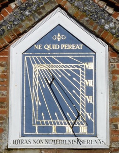 Sun Dial on the Causeway, Marlow